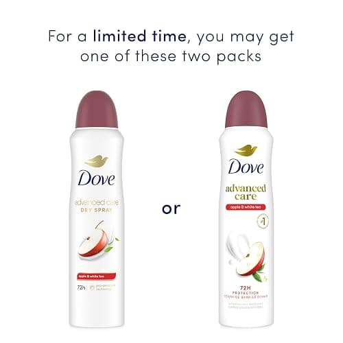 Dove Advanced Care Antiperspirant Deodorant Spray Apple & White Tea Antiperspirant deodorant to help skin barrier repair by boosting skin's ceramide levels 72-hour odor and sweat protection 3.8 oz thumbnail 3