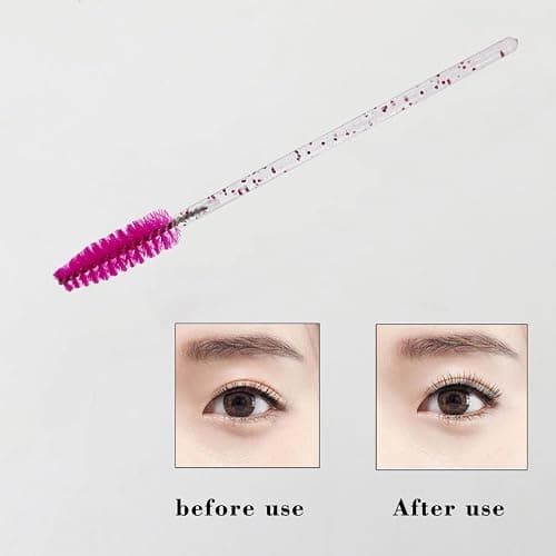 Eyelash Mascara Brushes, Wands Applicator Eyebrow Brush Makeup Kit, Eyebrow Castor Oil Brush Makeup Tool … thumbnail 3