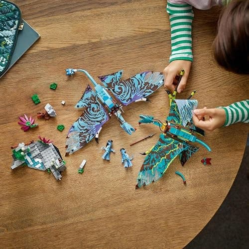 LEGO Avatar Jake and Neatili's Banshee First Flight 75572 Toy Blocks, Present, Fantasy Movie, Boys, Girls, Ages 9 and Up thumbnail 5