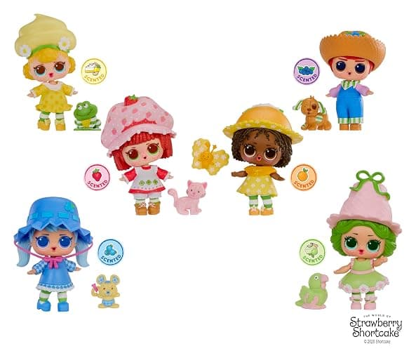 LOL Surprise Loves The World of Strawberry Shortcake Tots with Scented Dolls, Pets, and Transforming Strawberry House Playset – Gift for Kids Ages 4+ thumbnail 8