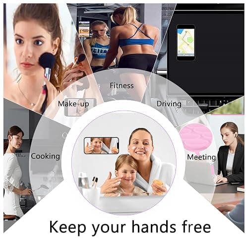 Phone Sticky Grip - 28 Phone Silicone Suction Pad | Double Sided Strong Suction Cup Mobile Case Holder | Compact Smartphone Mount for Selfies, Videos, Chat, and Watch Movies thumbnail 7
