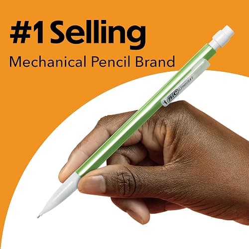 Bic Mechanical Pencil #2 EXTRA SMOOTH, 40 Pack Of Twenty 0.5mm, and Twenty 0.7 mm - Assorted Colored Barrels - Variety Pack of Bic Lead Pencils | Assorted Colored Barrels, Bulk School Supplies for Teachers and Classrooms, 40-Count Pack thumbnail 3