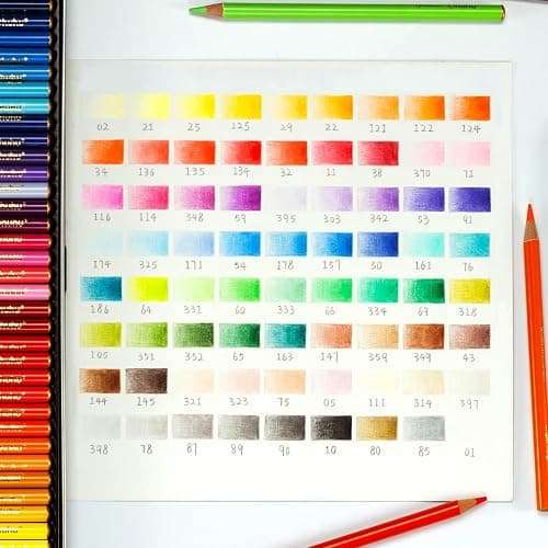 Ohuhu Colouring Pencils, 72 Blendable High Pigmentation Soft and Thick Core 4mm Oil-based Lead Coloured Pencils for Professionals Artists Adults Students Drawing Sketching Portrait - Halawa Series thumbnail 2