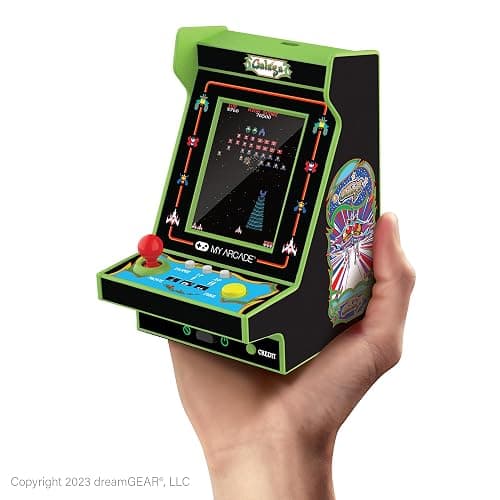 My Arcade Galaga Nano Player: 2 Games, Retro Arcade Classics | 4.8" Mini Arcades, Handheld Game thumbnail 7