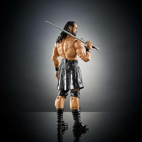 Mattel WWE Elite Action Figure & Accessories, Series #115 6-inch Collectible Drew McIntyre with 25 Articulation Points & Swappable Hands | 25 Articulation Points, Swappable Hands, Accessories thumbnail 6