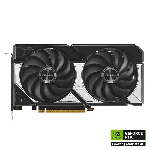 ASUS Dual GeForce RTX™ 5060 8GB GDDR7 OC Edition (PCIe 5.0, 8GB GDDR7, DLSS 4, HDMI 2.1b, DisplayPort 2.1b, 2.5-Slot Design, Axial-tech Fan Design, 0dB Technology, and More) thumbnail 9