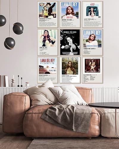 Lana Del Rey Poster, Album Cover Limited Edition Posters, Music Posters, Lana Del Rey Gifts Merch, Christmas Gifts for Music Lovers thumbnail 5