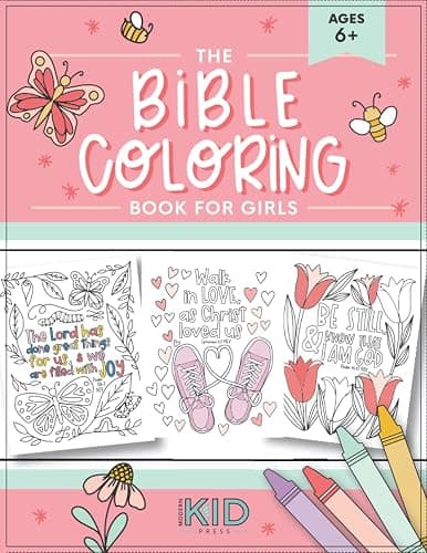 girls Bible coloring book - Image 1
