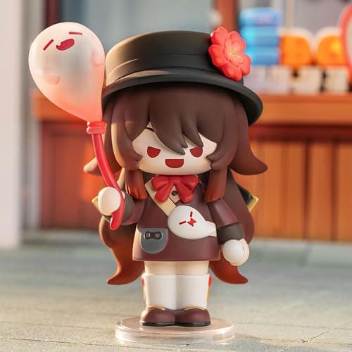 POP MART Genshin Impact Dress-Up Dreams Themed Chibi Series Figures, Genshin Impact Blind Box Figures, Random Design Action Figures Collectible Toys Home Decorations,Birthday Gifts, Single Box thumbnail 2