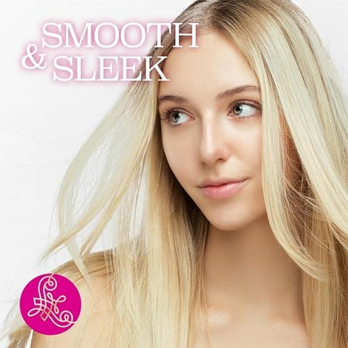 Luseta Glossy Pearl Shampoo and Conditioner Set Smooth & Moisturize, Add Shine and Helps Tame Frizz,Hydrating for Damaged Hair, Detangle,Nourish Strands, Sulfate Free,16.9oz*2 thumbnail 7