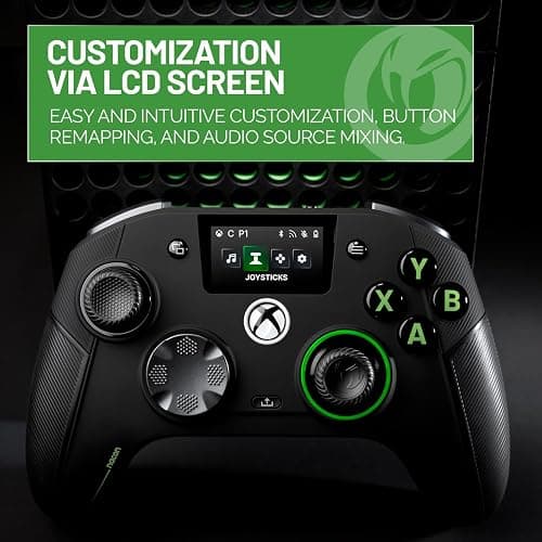 NACON Revolution X Unlimited Advanced Precision Controller Officially Licensed for Xbox Series X | S, Xbox One, Windows 10/11 PC & Android - Wired and Wireless - Charging Station thumbnail 5