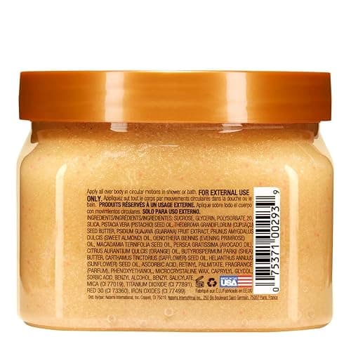 Tree Hut Tropic Glow Shea Sugar Scrub, Exfoliating & Hydrating Body Scrub with Shea Butter, Radiant Glow, Warm Scent, 18 oz thumbnail 5