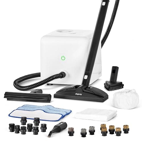 Dupray Neat Steam Cleaner with 27-Piece Accessory Kit – High-Performance Chemical-Free Cleaning for Floors, Cars, Tiles, and More, *Kills 99.9% of Bacteria & Viruses (incl. x16 assorted brushes) - Image 1