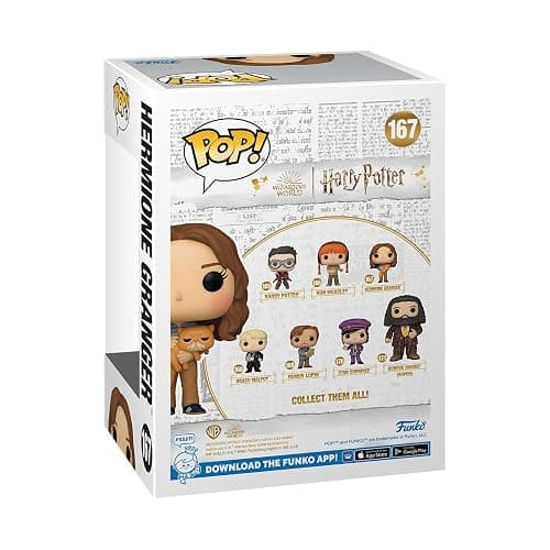 Funko POP! & Buddy: Harry Potter Prisoner of Azkaban - Hermione Granger with Crookshanks - Collectable Vinyl Figure - Gift Idea - Official Merchandise - for Kids & Adults - Movies Fans thumbnail 3