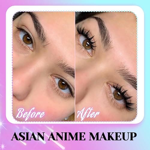 Losha Lashes Spiky Manga Lashes 14 Pairs Anime False Eyelashes 8D Wispy Eye Lashes Kit with Lash Glue and Lash Tweezers Natural Soft Fake Eyelashes (Cutes) thumbnail 3