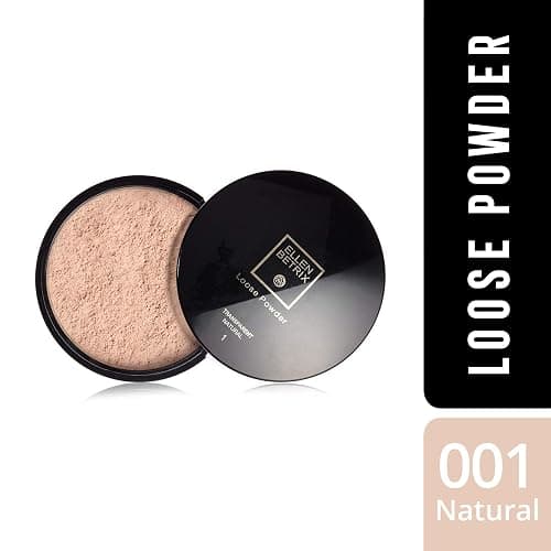Ellen Betrix Loose Powder Transparent Natural 1, Transparentes Fixing Powder für ein mattes Finish, Mit praktischer Puderquaste und cleverem Dosierer, 15 g (1er Pack) thumbnail 2