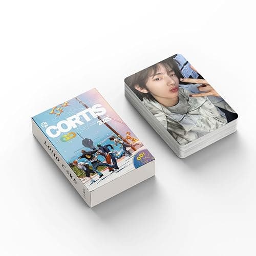 sunlelekz CORTIS GO! 2025 Laser Lomo Cards - 55PCS Photocards (MARTIN & Group Versions) for CORTIS Fans thumbnail 4