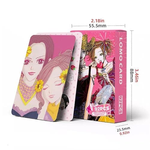BDNXTV NANA Photocards Set Anime Character Lomo Cards+NANA Stickers Laser Photocards Gift for Fans thumbnail 2