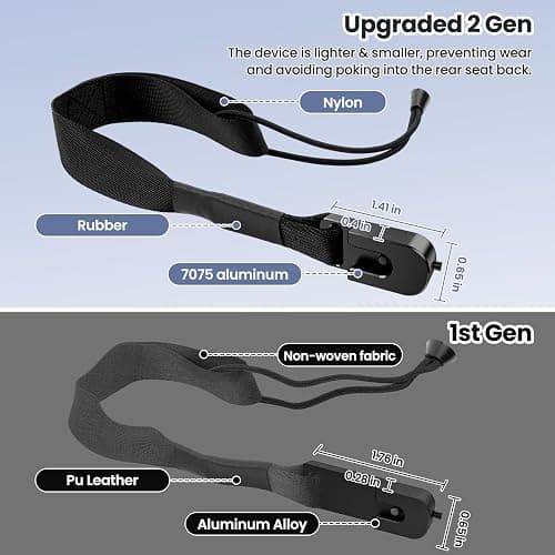 Kaishengyuan Upgraded Rear Seat Quick Release with Elastic Rope Compatible with Ford F-150 (2009+) & F-250/350 (2017+) thumbnail 7