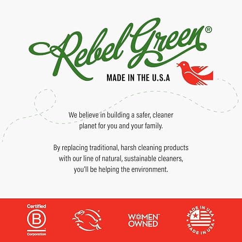 Rebel Green Fresh & Clean Hand Soap - Natural Liquid Hand Soap for Bathroom & Kitchen - Unscented, 12 Fl oz, Pack of 2 thumbnail 6