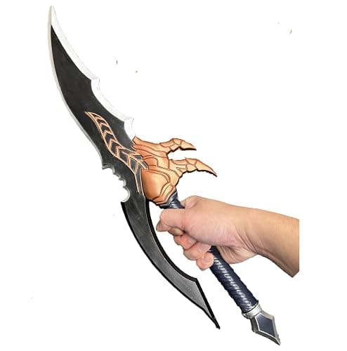Solo Leveling Jinwoo Foam Dagger Cosplay Prop, Polyurethane Material, 16+ Age, for Halloween, Conventions, Xmas Gift (KK+VF Set) thumbnail 8