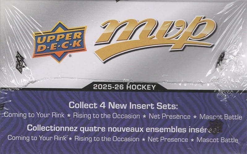 2025 2026 Upper Deck M V P Hockey Series Unopened Retail 36 Pack Box with Chance for Rookies and Stars Plus #1 Draft Picks Cards and Exciting New Insert Sets thumbnail 3