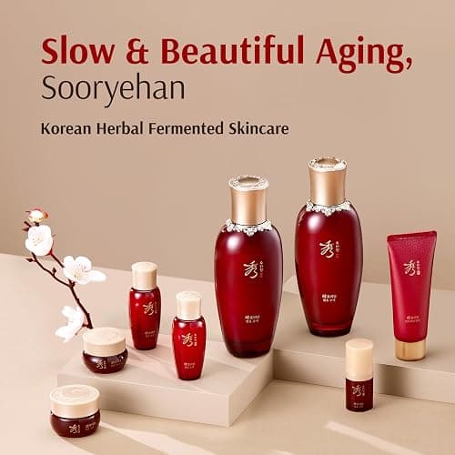 Sooryehan Ginseng Skincare gift Set - Hyobidam Korean Skin Care Set, Premium Gift Set for Intense Hydration, Firm Skin, Wild Ginseng, 13.53 fl oz thumbnail 3