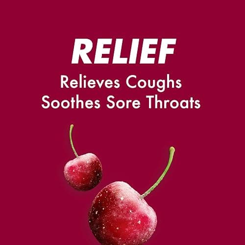 HALLS Cough and Throat Relief Cherry Cough Drops, Bulk Pack, 200 Drops thumbnail 5