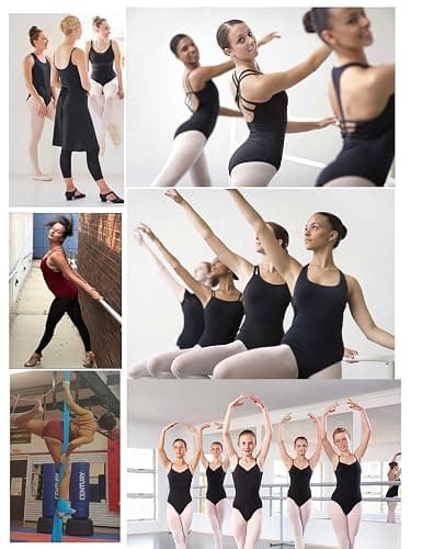 Daydance Camisole Dance Leotards for Women Cotton Spaghetti Straps Ballet Costumes thumbnail 5