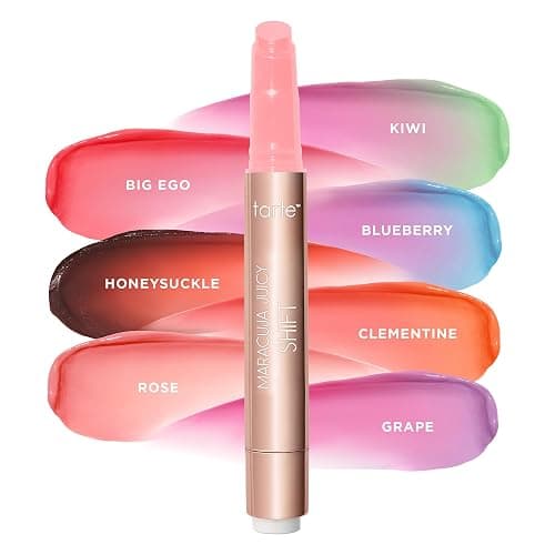 tarte maracuja juicy lip shift – Hydrating & Volumizing Lip Plumper Gloss Balm, Hyaluronic Acid & Vitamin E, pH-Powered Plumping Lipgloss, High Shine Finish, Vegan & Cruelty Free thumbnail 5