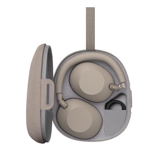 Sony WH-1000XM6 The Best Noise Cancelling Wireless Headphones, Sandstone | HD NC Processor QN3, 12 Microphones, Adaptive NC Optimizer, Mastered by Engineers, Studio-Quality, Up to 30 Hrs of Battery thumbnail 14