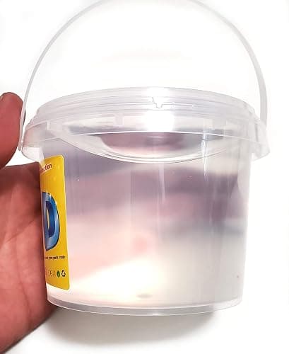 JM Future Huge 500 gram (1.1 lb) Crystal Clear Mud Gag Party Favor Prank Joke Trick Kids Toys Gift Slime Transparent Clear - Image 1