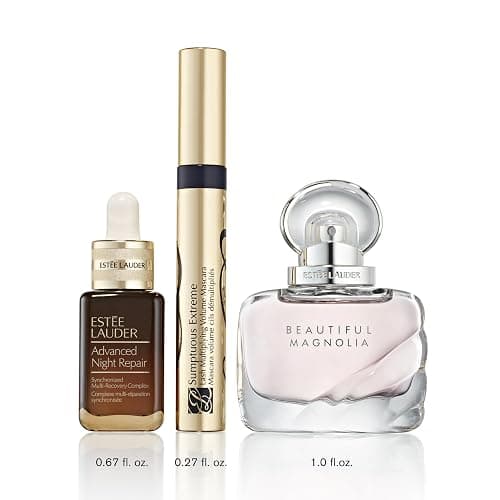 Estée Favorites Gift Set | Amazon Exclusive 3-Piece Set with Full-Size Advanced Night Repair Serum, Full-Size Sumptuous Extreme Mascara & Beautiful Magnolia Fragrance thumbnail 7
