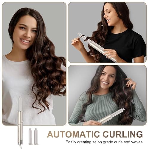 1 Pair Auto-Wrap Curlers Compatible with Shark FlexStyle (HD400 Series) Curling Iron Accessory, Self-Curling Attachment,Effortless Curls, Waves & Volume Hair Tools,Hair Styler & Drying Tool. thumbnail 3