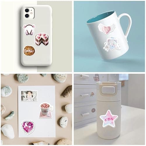 300Pcs Cute Cartoon Girl Stickers Kawaii Aesthetic Sticker Pack Y2k Gifts Korean Style Waterproof Vinyl Decals for Laptop Ebook Readers Water Bottles Journal Scrapbook thumbnail 7