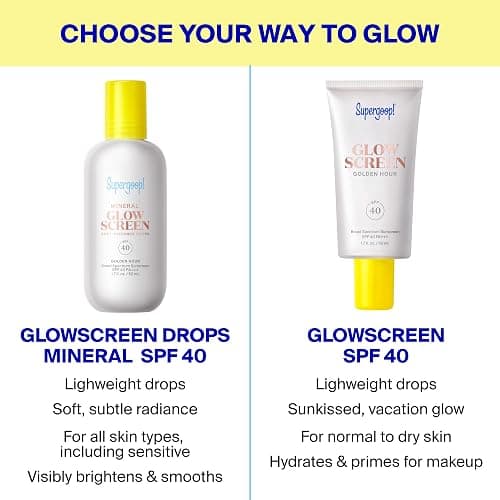 Supergoop! Glowscreen Soft-Radiance Drops Mineral SPF 40-1.7 fl oz - Visibly Illuminates, Smooths, Evens Skin & Blurs Pores Instantly - All Skin Types thumbnail 12