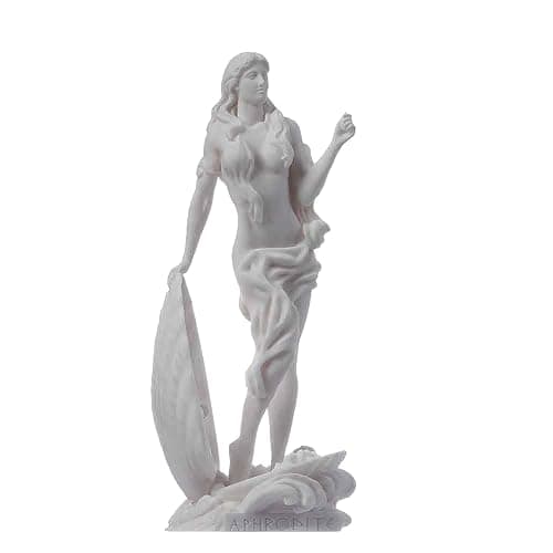 Rising Venus Aphrodite Zeus Daughter Greek Goddess Statue Sculpture 7" - Image 1