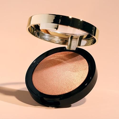 Milani Highlighter Makeup - Baked Contour Powder & Face Highligher, Made in Italy - Champagne D'Oro thumbnail 5