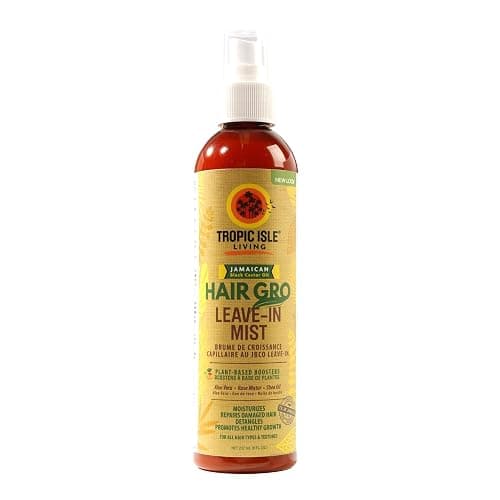 Tropic Isle Living Jamaican Black Castor Oil Daily Hair Gro Leave-in Conditioning Mist & Detangler 8oz | Paraben & Sulfate FREE | All Hair Types | Restores Moisture & Gently Detangles - 8 Ounce (Pack of 1) - Image 1