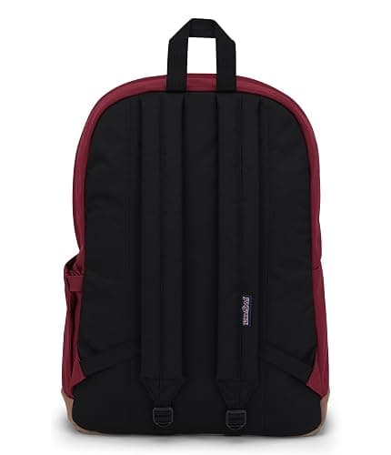 JanSport Right Pack Backpack - Durable Daypack with Padded 15" Laptop Sleeve, Spacious Main Compartment & Integrated Water Bottle Pocket - Russet Red thumbnail 3