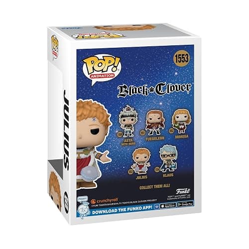 Funko POP! Animation: Black Clover - Julius Novachrono - Collectable Vinyl Figure - Gift Idea - Official Merchandise - for Kids & Adults - Anime Fans - Model Figure for Collectors and Display thumbnail 3