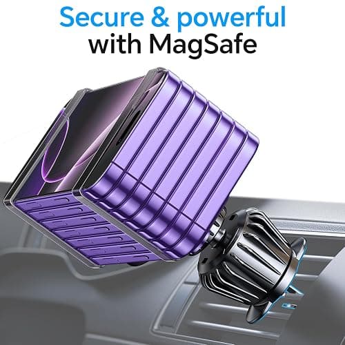 Kaistyle for Magsafe Car Mount【20 Strong Magnets】Magnetic Phone Holder for Car Phone Holder Mount Dash Mounted Holders Cell Phone Holders for Your Car Accessories for Women Men for iPhone 17 16 15 14 thumbnail 9