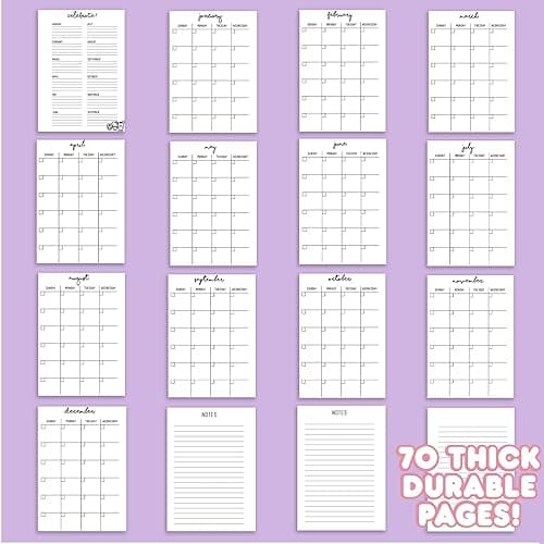 Hello Kitty And Friends Agenda, 70 Pages, Hardcover Planner, Hello Kitty & Kuromi Stickers, Sanrio Stuff, Cute School Supplies, Cute Stationery, Hello Kitty School Supplies, Sanrio Accessories - Pink Gold Foil Planner thumbnail 3