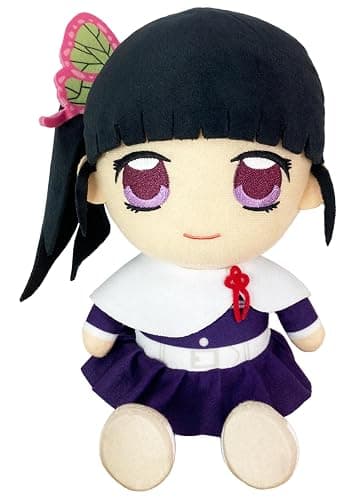 Great Eastern Entertainment Demon Slayer - Kanao Tsuyuri Sitting Pose Plush 7" H - Image 1