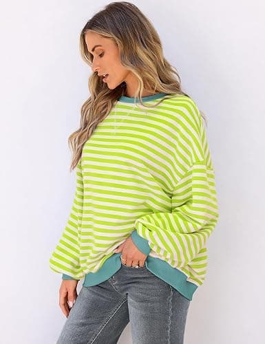 UEU Striped Crewneck thumbnail 3