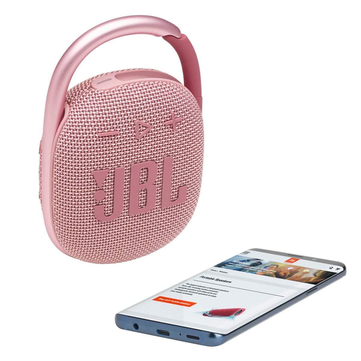 JBL Bocina Portátil Clip 4 Bluetooth - Rosa/Rebel Fun. thumbnail 9