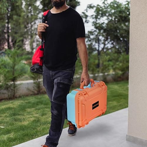 Hard Carrying Case for Nintendo Switch 2 - Waterproof All In One Deluxe Cases for Gaming Enthusiasts, Travel Case for Nintendoo Switch 2 Console, Pro Controller, Dock & Other Accessories: Home Storage thumbnail 6