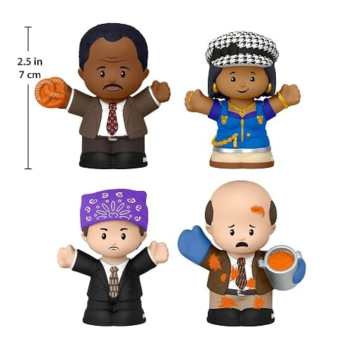 Little People Collector The Office Best Moments from US TV Show Special Edition Set for Adults & Fans in Display Box, 4 Figures thumbnail 2