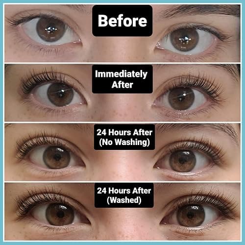 AYASAL Korean Lash Lift Kit: Thio-Free Eyelash Perm Formula for Safe & Long-Lasting Natural Curl - Self Lash Lifting DIY Set for Salon-Quality Results at Home thumbnail 7