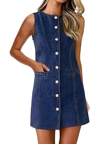 Women's Denim Dress thumbnail 3